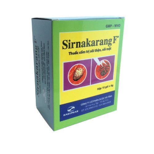 Thuốc cốm phòng và trị sỏi thận Sirnakarang F hộp 10 gói-3