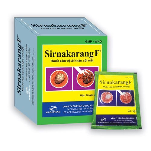 Thuốc cốm phòng và trị sỏi thận Sirnakarang F hộp 10 gói-2