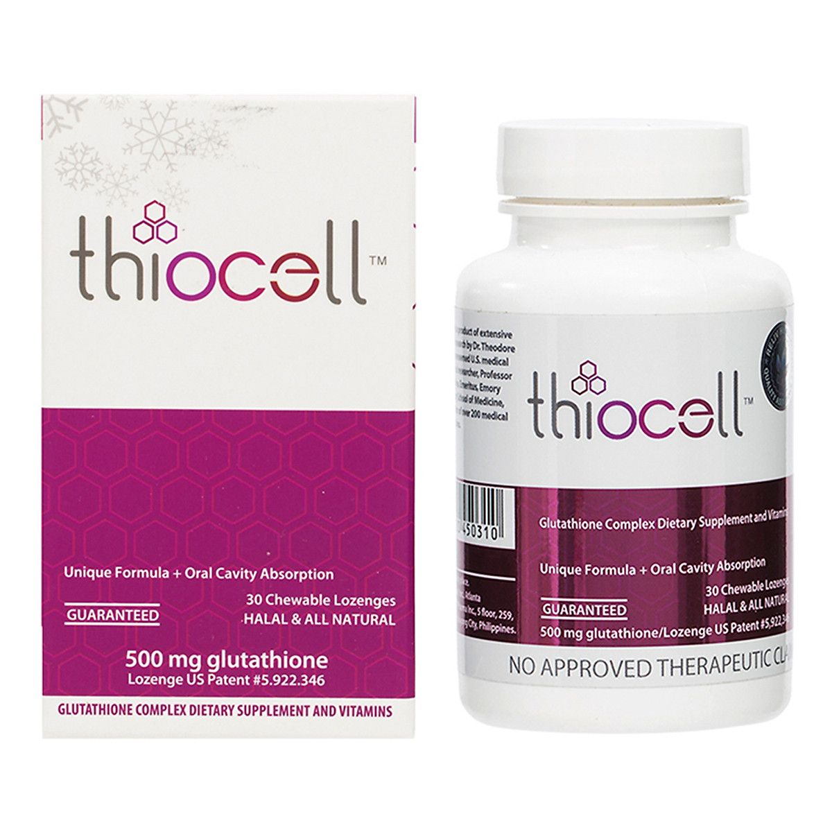 Vin ngm trng da Thiocell hp 1 l 30 vin