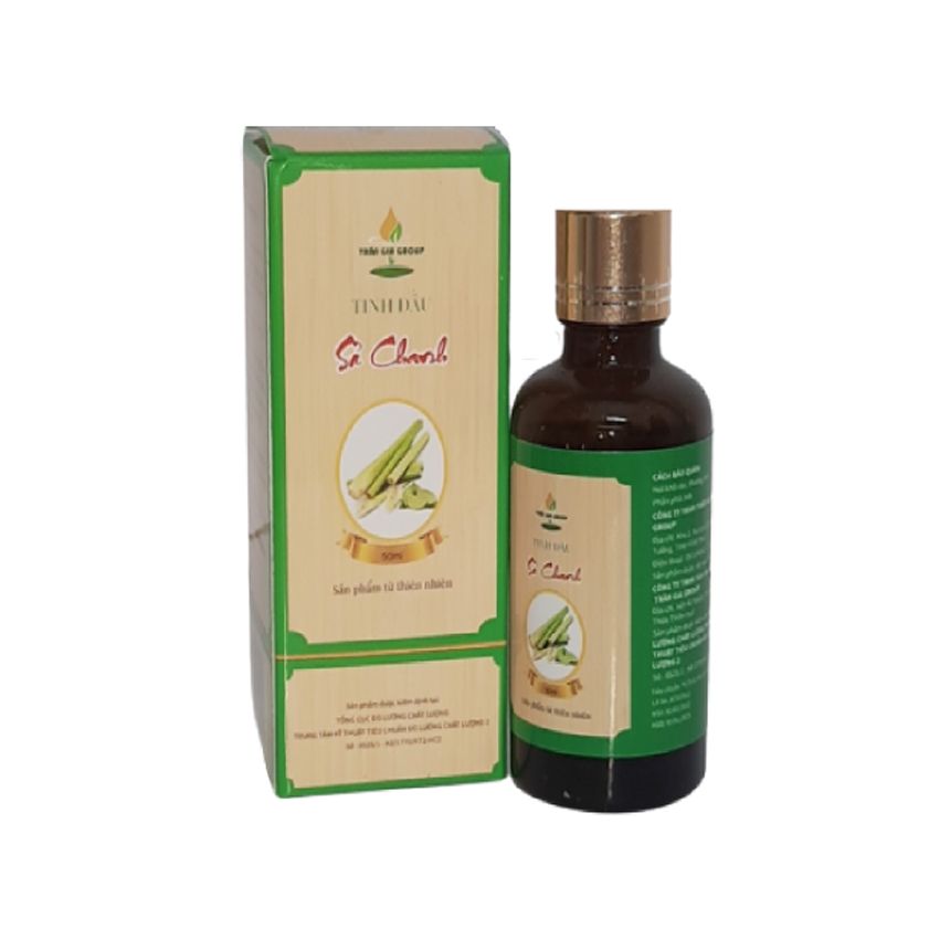 Tinh Dầu Sả Chanh (Thảo Nguyên Xanh Group) hộp 1 lọ