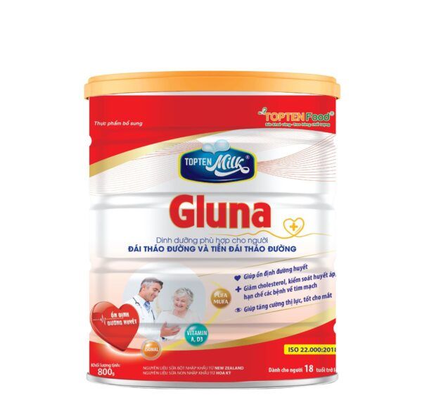 Sữa bột Top Ten Gluna lon 800g